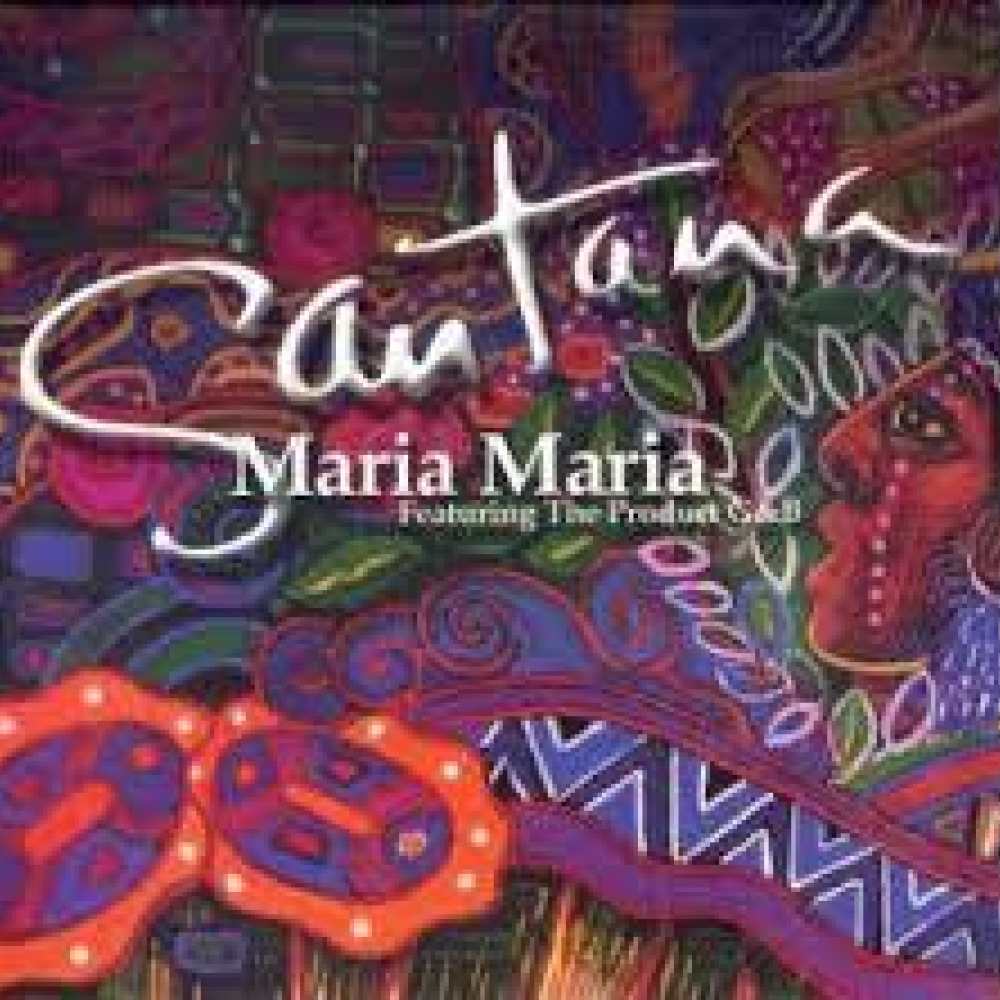 Maria maria download. Carlos Santana Maria. Santana дискография. Maria Maria the product g b картинка. Maria Maria Santana проигрыш.